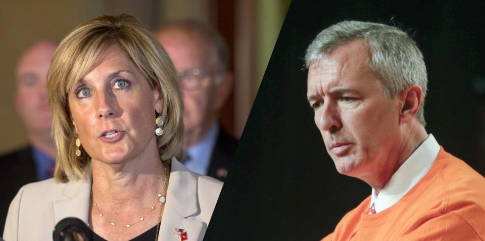 Assemblywoman Claudia Tenney and Rep. John Katko. (Photos: Mike Groll/AP [2] ) 