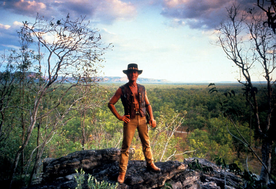 Paul Hogan in Kakadu National Park.