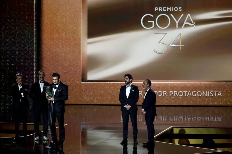 Ceremonia de entrega de los Premios Goya en Málaga