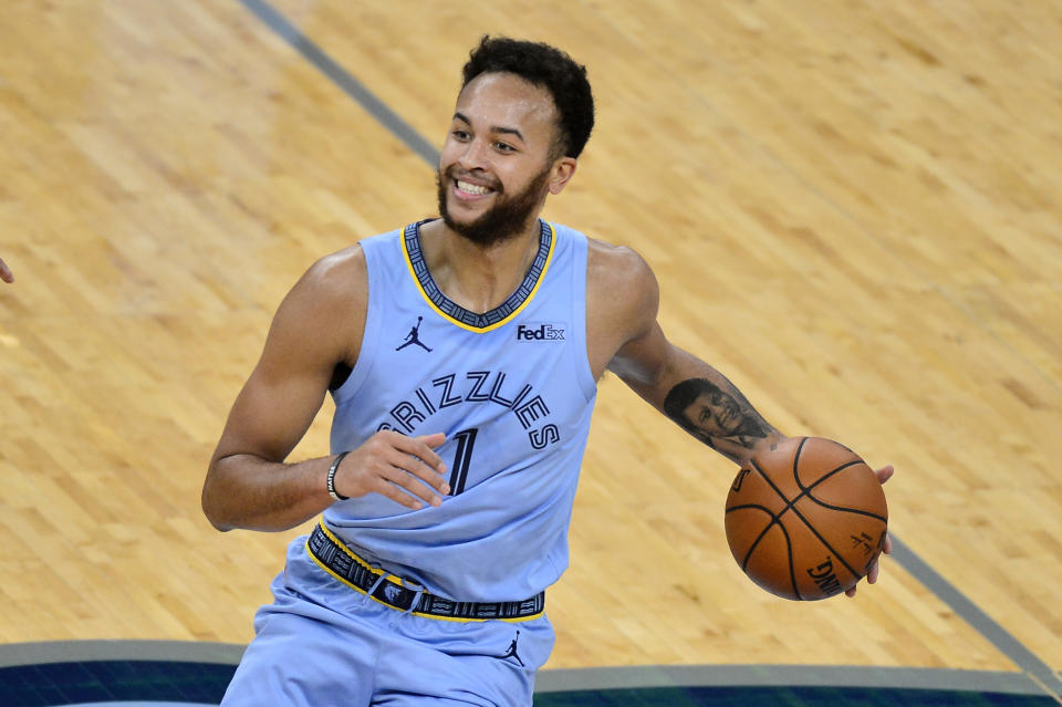 Memphis Grizzlies forward Kyle Anderson (1) 