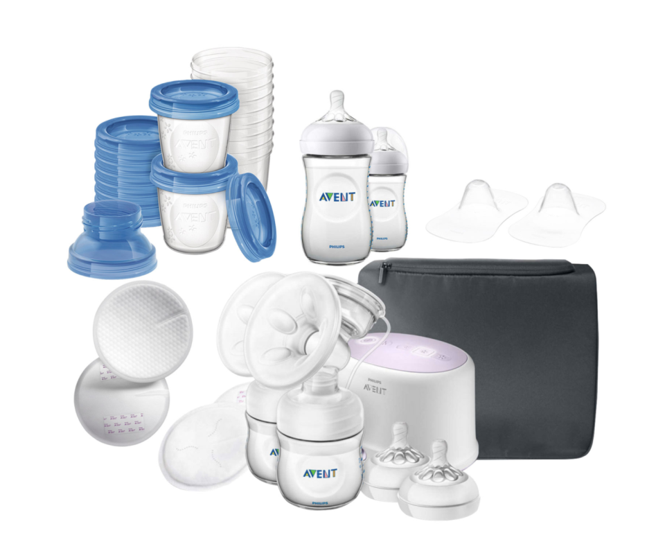 Philips Avent Comfort Double Electric Breast Pump Set (Photo via Best Buy Canada)