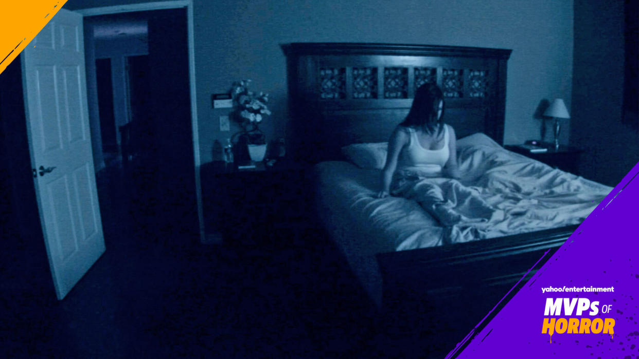 Katie Featherston in Paranormal Activity. (Photo: Paramount Pictures/courtesy Everett Collection)