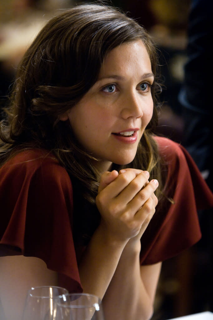 Maggie Gyllenhaal Batman The Dark Knight Production Warner Brothers 2008