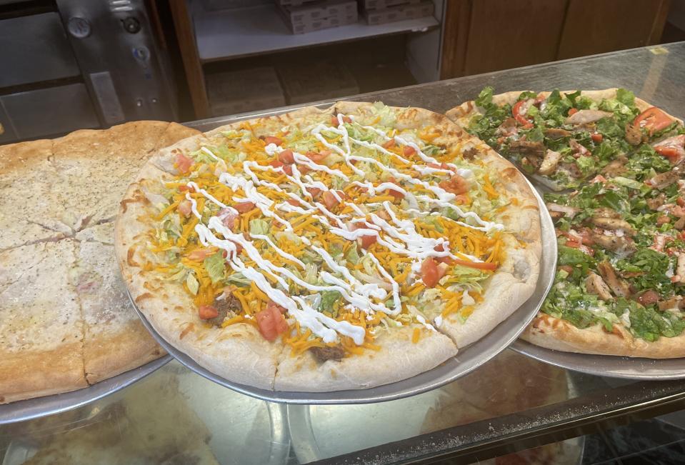 Mancino's Pizza and Catering is offering 45-cent slices of cheese pizza on Saturday, May 4, in celebration of 45 years in business. File Photo.