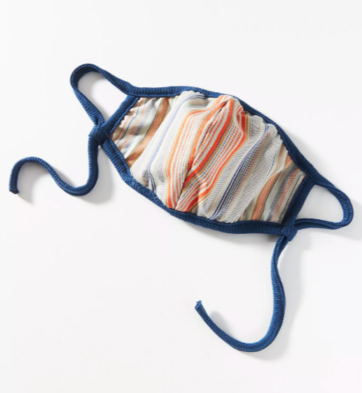 The Odells Adjustable Ear Loop Reusable Face Mask (Photo via Anthropologie)