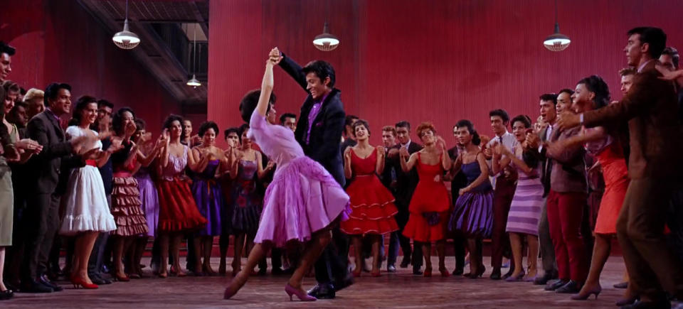 A still from the movie West Side Story