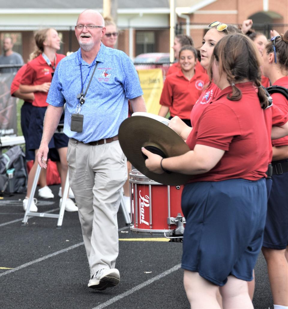 Retiring West Holmes Band Director Brian W. Dodd calls his 38-year career a labor of love.