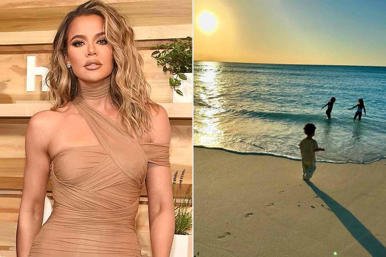 <p>Frank Micelotta/PictureGroup for Disney Television/Shutterstock; Instagram/khloekardashian</p> Khloé Kardashian and her kids