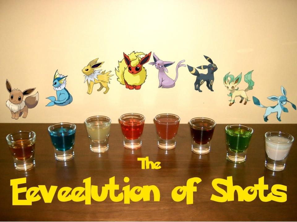 Eeveelution Shots