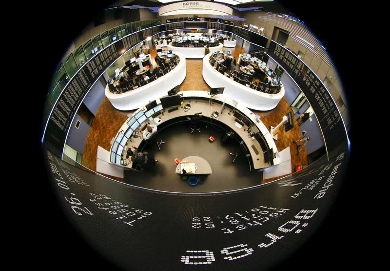 The German share price index DAX is seen at Frankfurt's stock exchange January 26, 2015.REUTERS/Kai Pfaffenbach