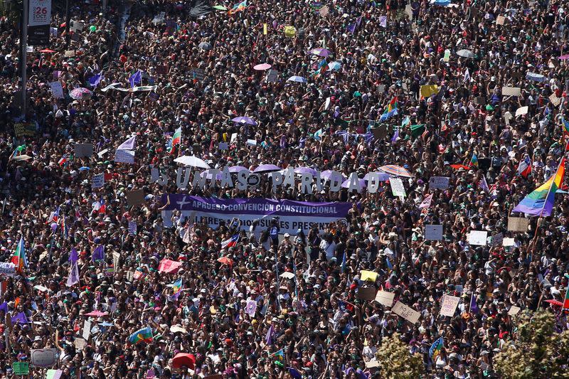 International Women's Day in Santiago