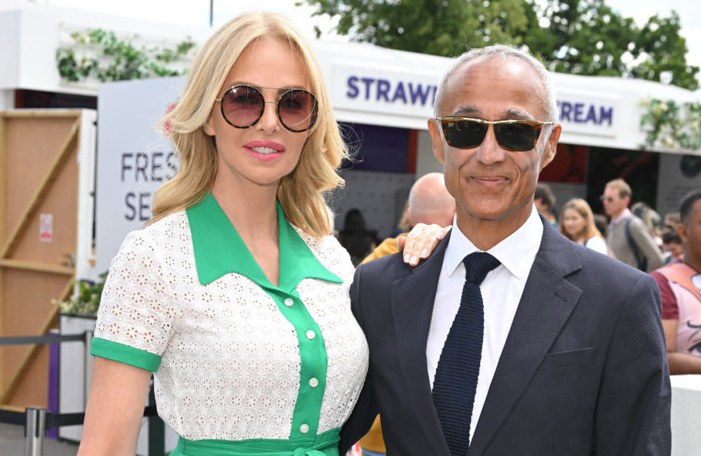 Andrew Ridgeley has split from his model girlfriend Amanda Cronin credit:Bang Showbiz