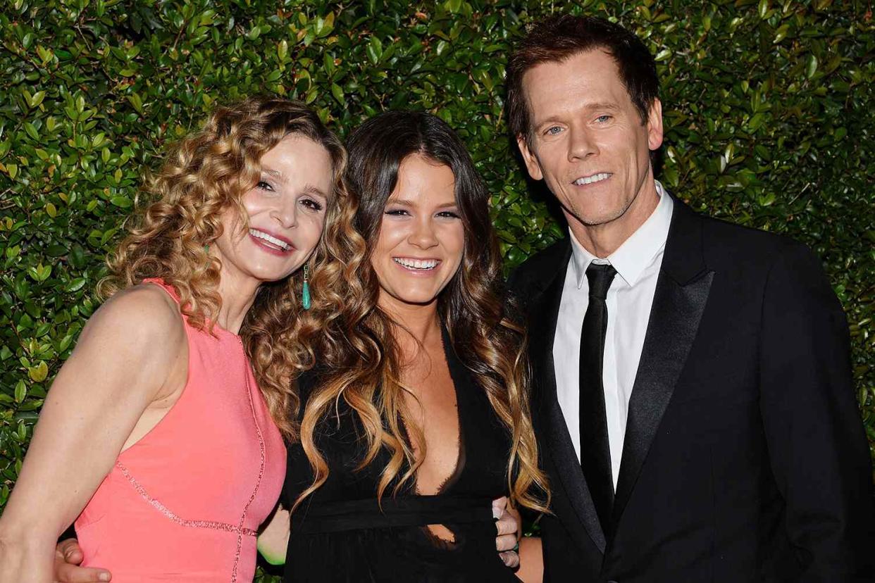 Kyra Sedgwick, Sosie Bacon and Kevin Bacon