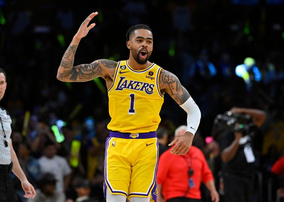 D'Angelo Russell will stay with the Lakers on a two-year, $37 million deal.
