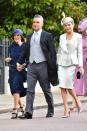 <p>Who doesn't love a boy band? The British pop superstar and former Take That member arrived with his wife Ayda Field. Their daughter Theodora Williams was one of the bridesmaids. </p>