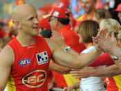 Gary Ablett starred again as the Suns downed the Giants