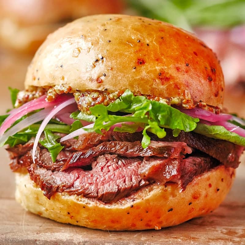 Sirloin Steak Sandwiches