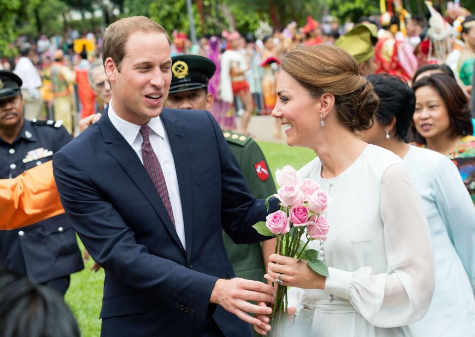 william and kate flowers