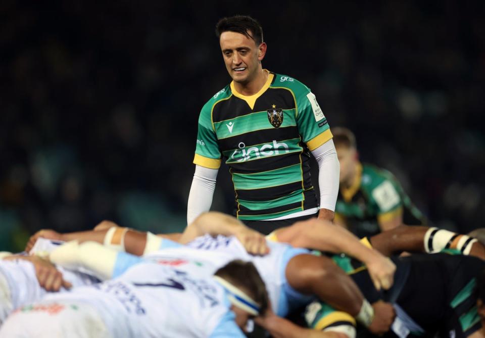 Crisis deepens: Northampton scrum-half Alex Mitchell has added to England's injury woes (Getty Images)