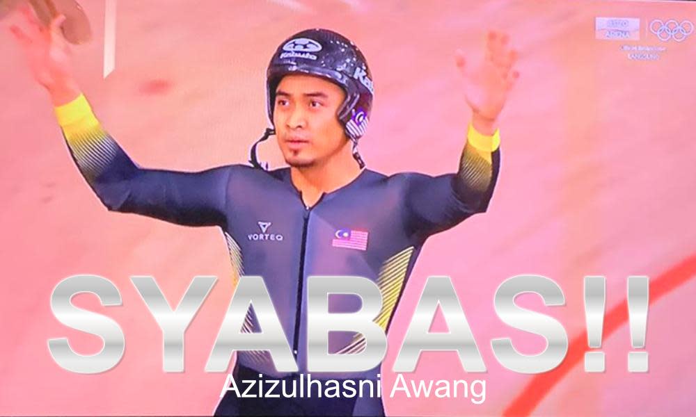 Cyclist Azizulhasni bags silver at Tokyo 2020