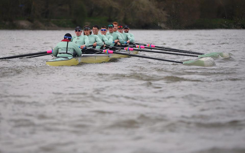 Cambridge in training for the big race