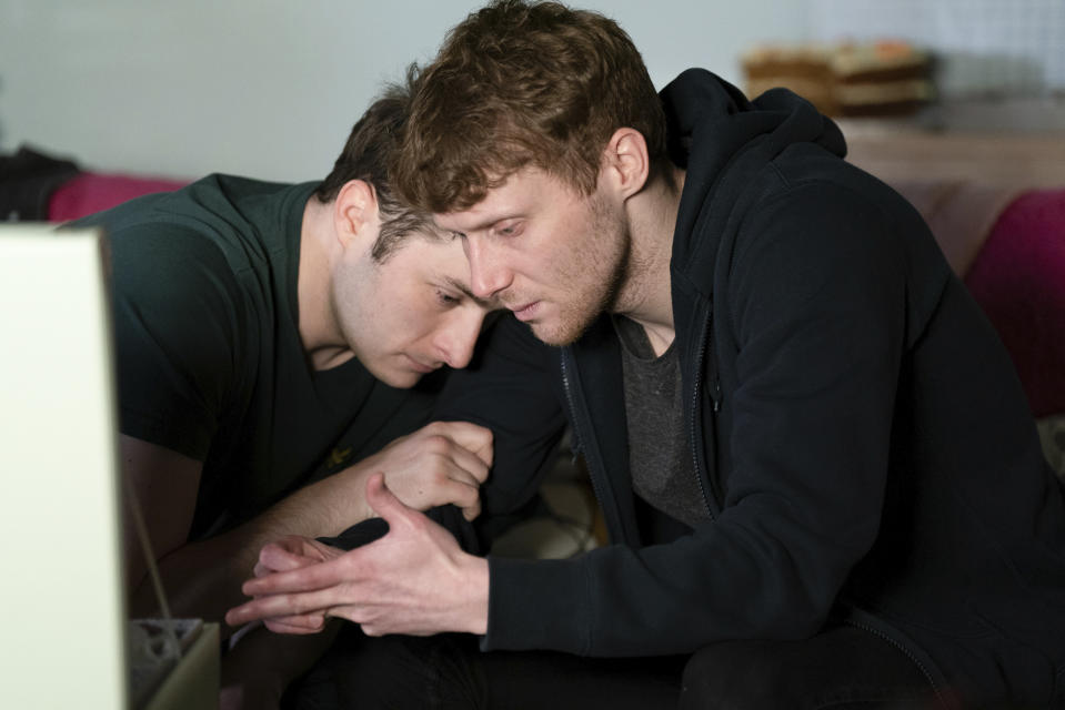 EastEnders,07-06-2023,6711,Ben Mitchell (MAX BOWDEN);Jay Mitchell (JAMIE BORTHWICK),***EMBARGOED TILL TUEDAY 30TH MAY 2023***, BBC, Jack Barnes/Kieron McCarron