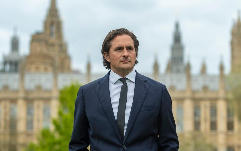 Tory MP Johnny Mercer who was "forced" to resign as a defence minister, by number 10, over the treatment of veterans who served in Northern Ireland. - Geoff Pugh/The Telegraph