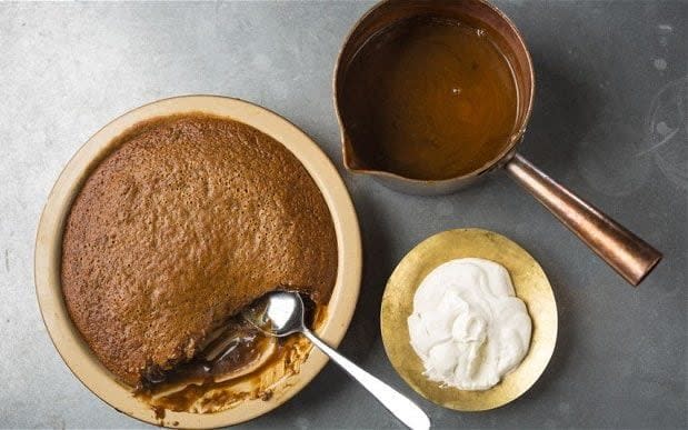 Sticky toffee pudding - Andrew Crowley