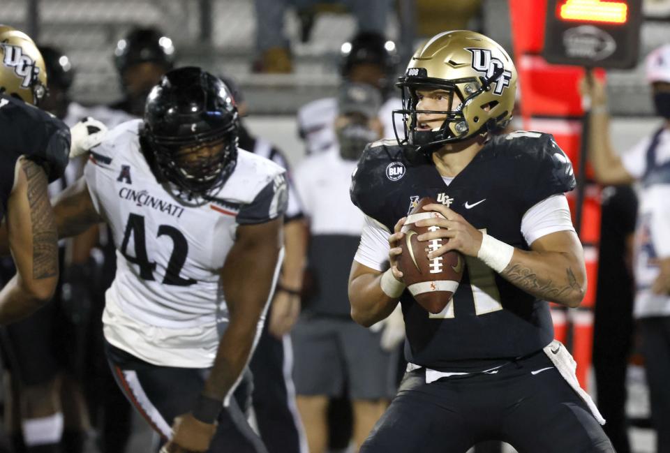 The Bearcats are familiar with Oklahoma quarterback Dillon Gabriel, who faced Cincinnati when he played for UCF.