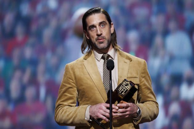 Aaron Rodgers named NFL MVP for fourth time after tumultuous