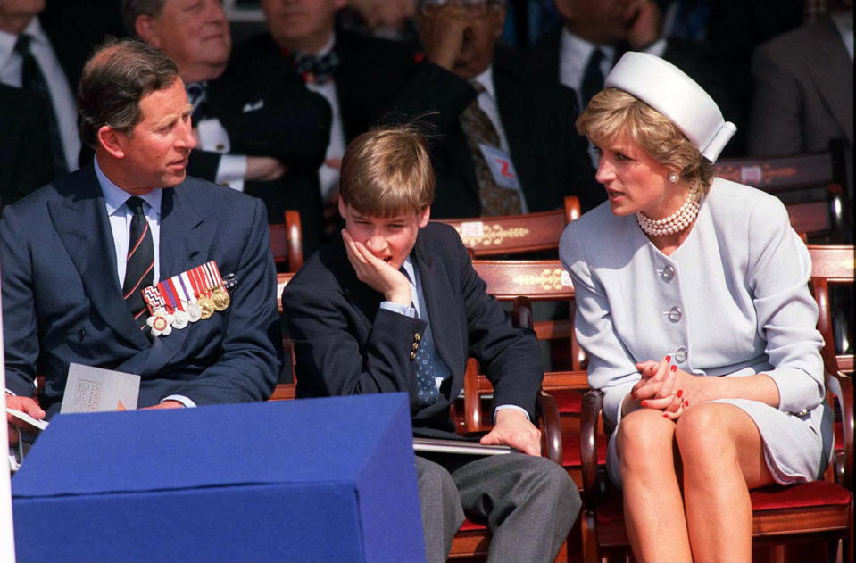 Prince William reportedly shouted at his father, Prince Charles, on occasions where his mother, Princess Diana, was reduced to tears from arguments she had with her husband. Source: Getty