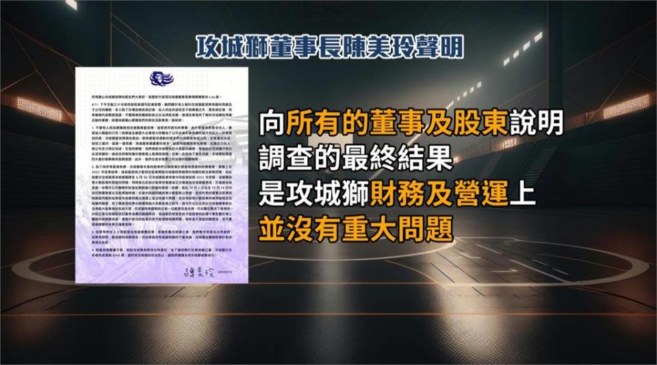 股東控悍創涉掏空公司上億元　攻城獅球團針對抹黑提告