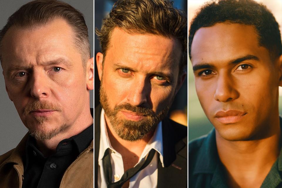 The Boys season 4 casting Simon Pegg, Rob Benedict, and Elliot Knight