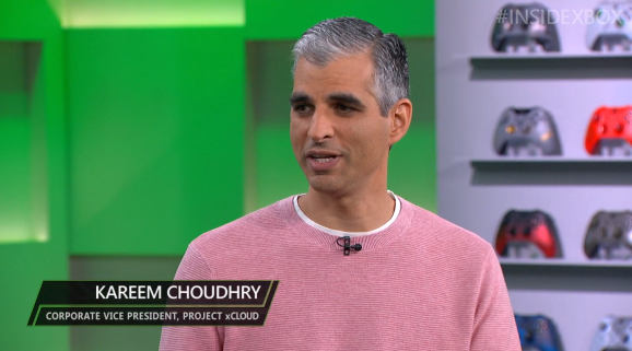 Kareem Choudry is the corporate vice president for Project xCloud.