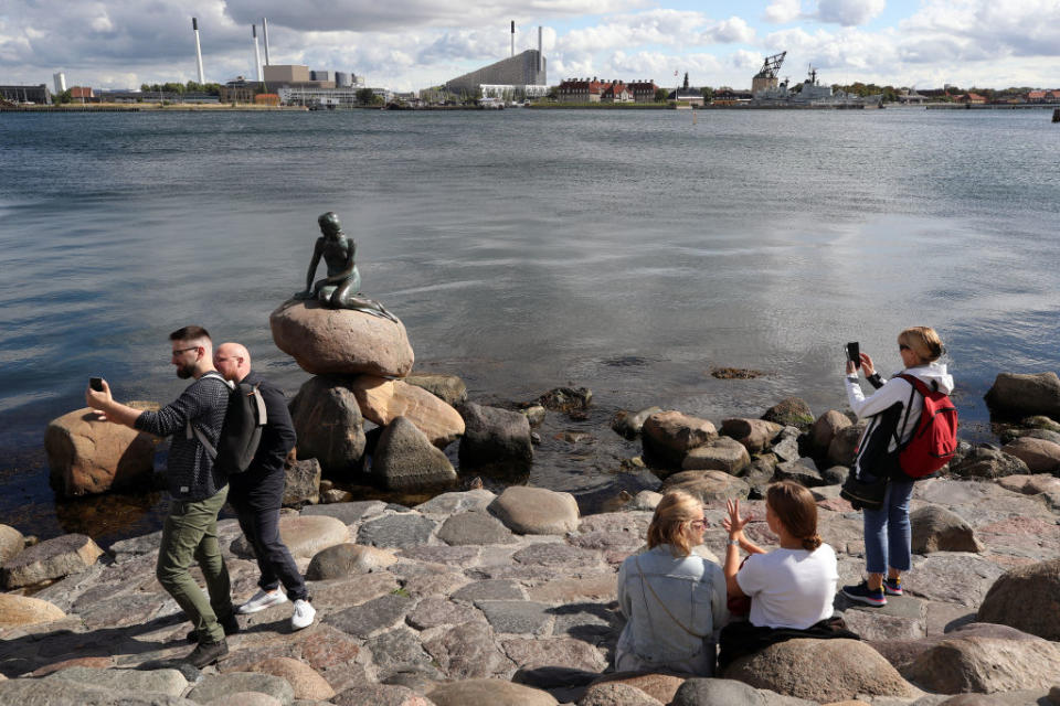 The Little Mermaid statue