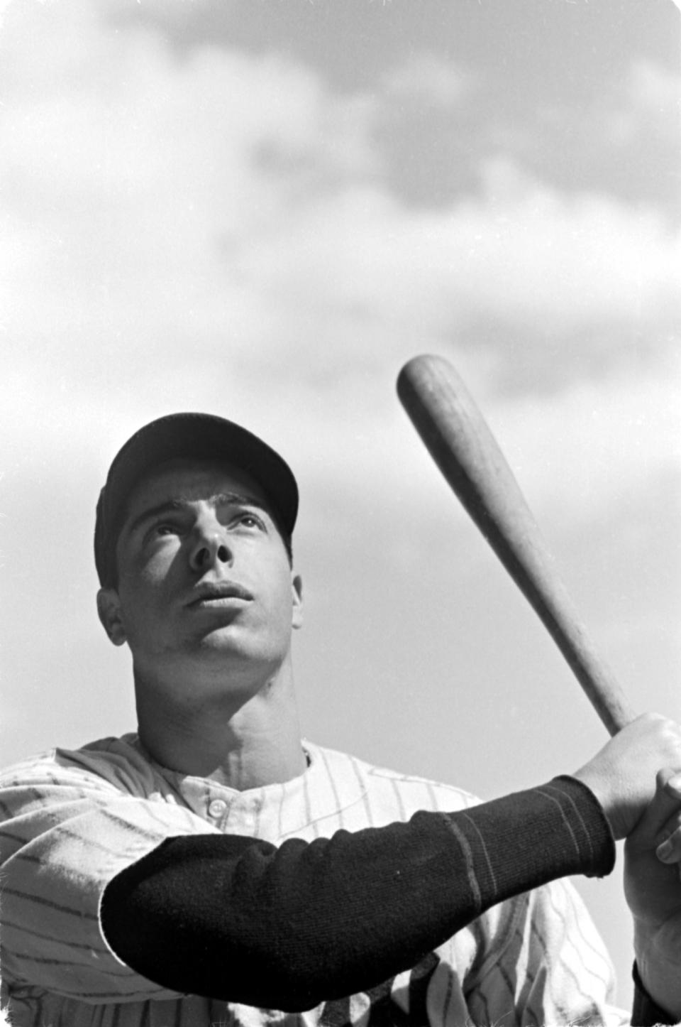 <p>Record-breaker? Simple business. ‘Joltin’ Joe got at least one safe hit for the New York Yankees in 56 consecutive games. </p>