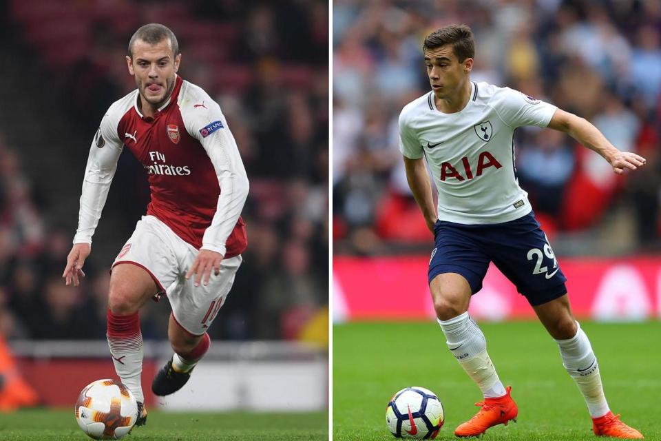 England's midfield future? Wilshere and Winks encapsulate the divide: Arsenal FC via Getty Images