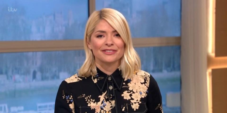 holly willoughby on this morning