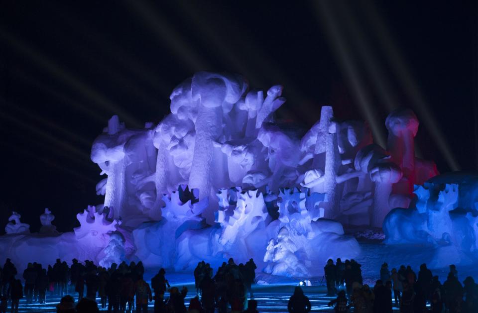 34th Annual Harbin Ice Festival kicks off in style