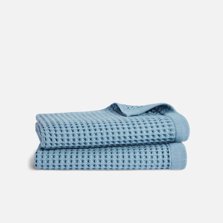 <p><a href="https://go.skimresources.com?id=74968X1525088&xs=1&url=https%3A%2F%2Fwww.brooklinen.com%2Fproducts%2Fwaffle-bath-towels%3Fvariant%3D40494781300826%26galopt%3Dtrue%26utm_source%3Dimpact%26utm_medium%3Daffiliate%26irpid%3D10078%26prodsku%3D%26utm_campaign%3D10078%26utm_content%3Devergreen%26clickid%3DwC1UZ4TLtxyPRQjxi8wMFxieUkHUS-WRy2Y9Ro0%26irgwc%3D1" rel="noopener" target="_blank" data-ylk="slk:Shop Now;elm:context_link;itc:0;sec:content-canvas" class="link ">Shop Now</a></p><p>Waffle Bath Towels</p><p>brooklinen.com</p><p>$75.65</p>