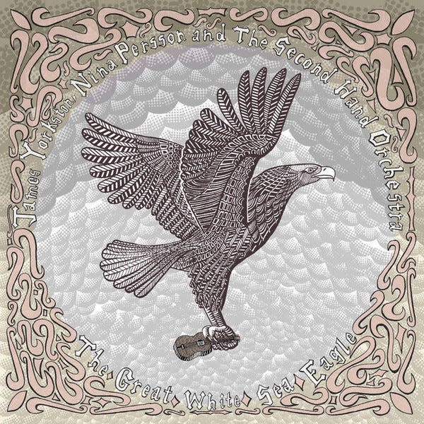 Artwork for "The Great White Sea Eagle" by James Yorkston.