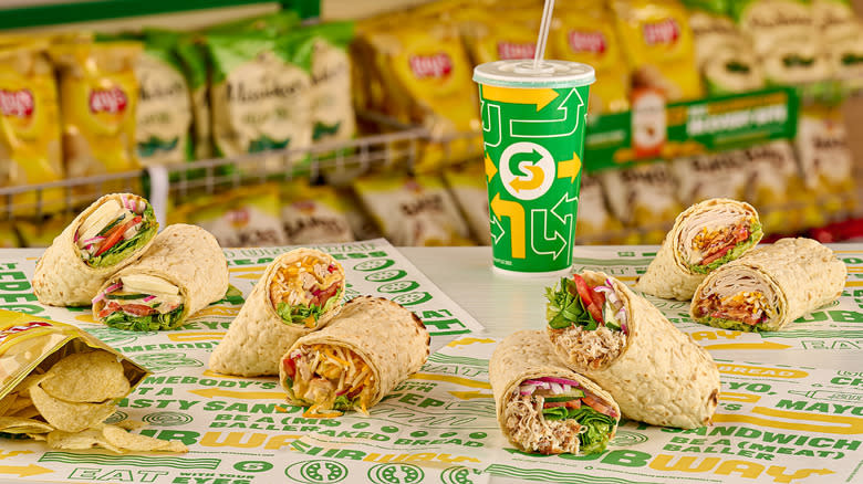 Subway wraps