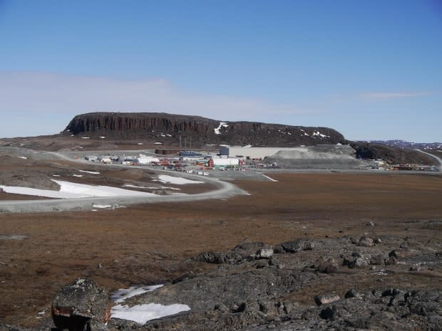 The Hope Bay gold mine on June 8, 2017. (Submitted by Alex Buchan/TMAC - image credit)