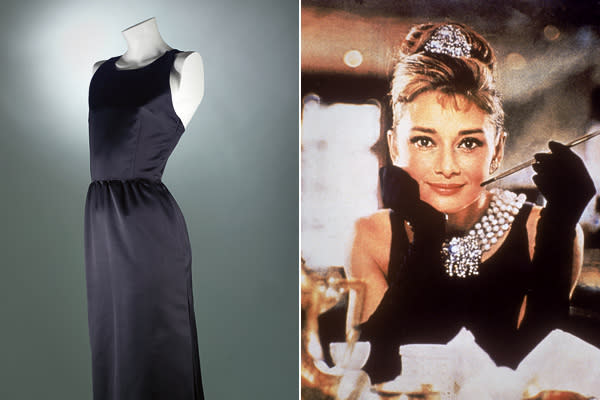 The most famous piece of clothing in the movie is a black Givenchy dress.