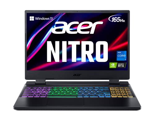 Acer Nitro 5 AN515-58-7583 Gaming Laptop | Intel Core i7-12700H | NVIDIA GeForce RTX 3070 Ti La…
