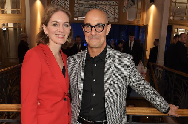 Felicity Blunt and Stanley Tucci pictured in 2020 (Photo: David M. Benett via Getty Images)