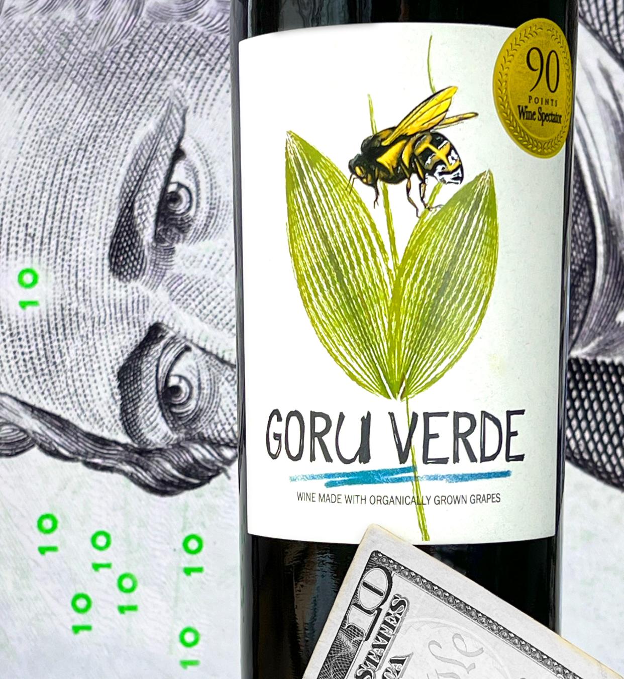 At $9.99, Goru Verde is an incredible red wine value from Spain.