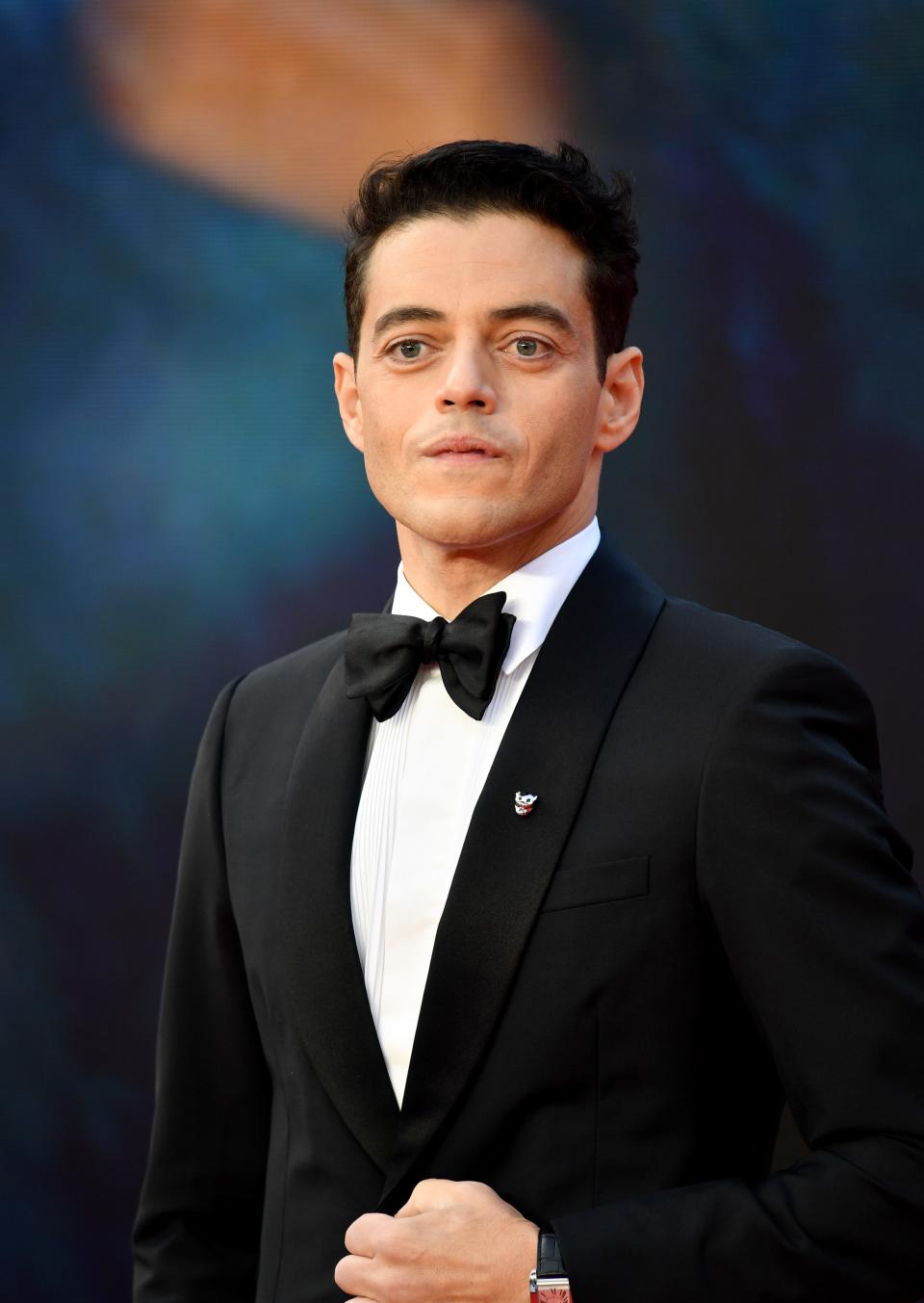 Rami Malek at the world premiere of "No Time to Die" in London last month.