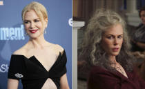 <p>That grey barnet puts 20 years on Nicole Kidman, for the new series of Jane Campion’s Top of the Lake. </p>