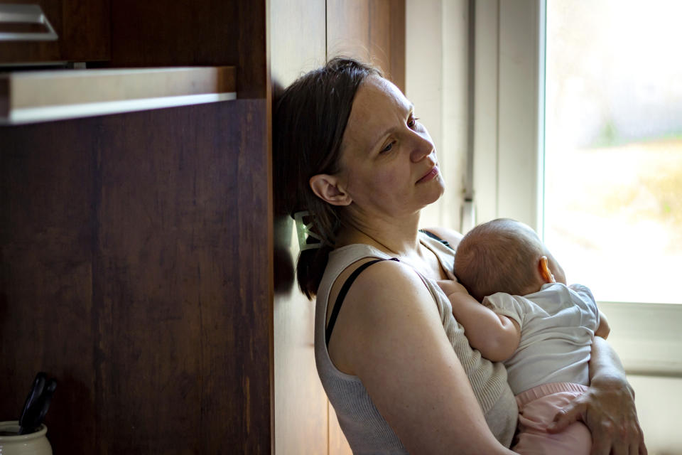 It is important to consider whether post-natal depression could be contributing to your feelings. (Getty Images)